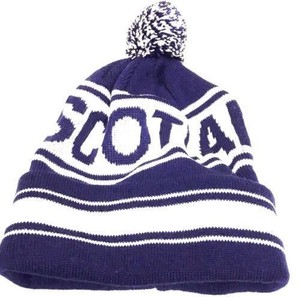 scotland bobble hat