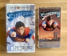 Superman 1 And 2 VHS Video tapes - Jack O'Halloran Personally Owned