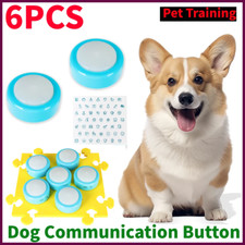 6 PCS Voice Recording Button, Dog Buttons for Communication Pet Training Gift US