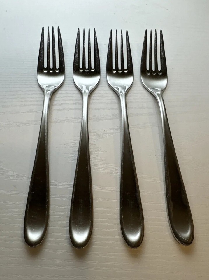 WMF Cromargan ARTISAN Glossy Dinner Forks 18/10 KOREA 7 1/2" Set Of 4