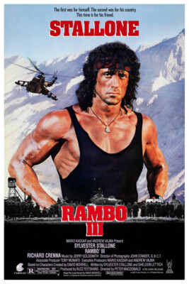RAMBO 3 - MOVIE POSTER - 11''X17 OR 12''X18'' BUY ANY 2 GET ANY 1 FREE!!!