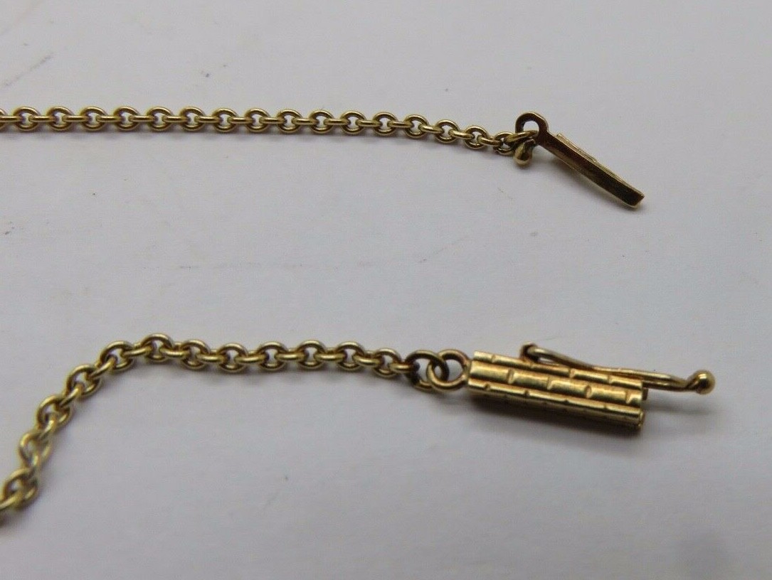 RARE KURT WAYNE 18K INITIAL L DIAMOND VCA? PENDAN… - image 4