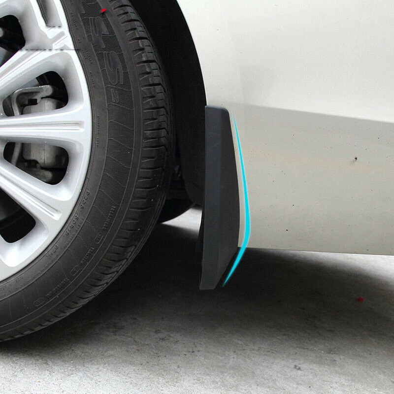 Kit de guardabarros guardabarros guardabarros negro para Cadillac SRX 2010-2016 Foto 4 de 4