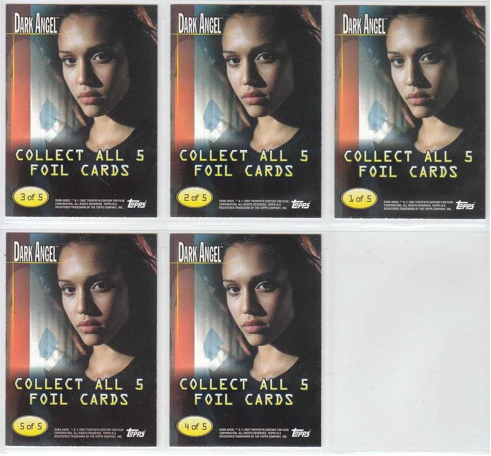 Oscuro Ángel Estreno - Individual Aluminio Chase Card Selección - Topps 2002 - Imagen 3 de 3