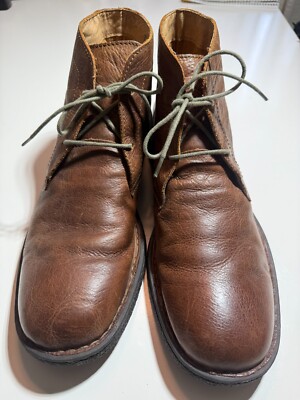 Born Men\'s Brown Leather Chukka Boots Born Mens Harrison Boots – The Sportsman main image 3