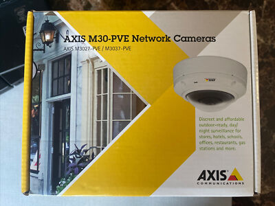 Axis M3027-PVE Indoor Outdoor Mini Dome Network Day/Night Camera 360 Panoramic