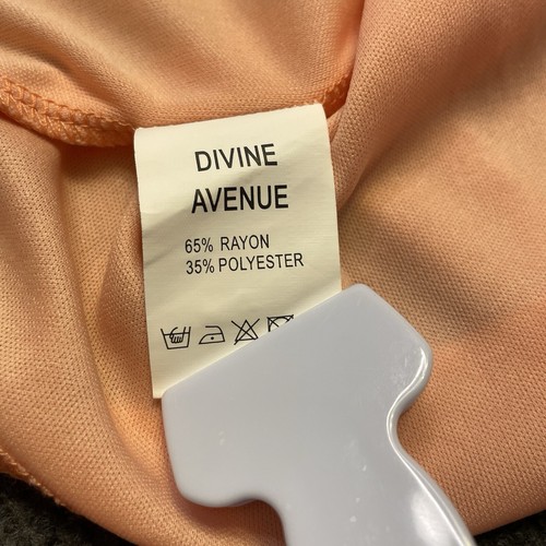 Divine Avenue Dress Pink Womens Size 10 Hanky Hem Halter Spaghetti Strap - Picture 12 of 15