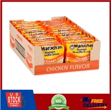 Maruchan Ramen Chicken, Instant Ramen Noodles, Ready to Eat Meals, 3 Oz, 24 Coun