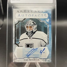 2023-24 Artifacts Autofacts AUTO #CP Cal Petersen