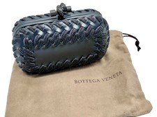 Bottega Veneta Tasche Clutch Knot Leder Anthr...