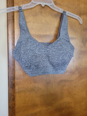 New PUMA molded Cup Sports Bra Sz  L  Gray