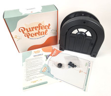 Purrfect Portal Meow Manor XL Interior Cat Door Black for Cats up to 20lbs