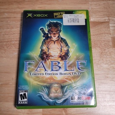 Fable: Limited Edition Bonus DVD Microsoft Xbox CIB w Manual   Tested