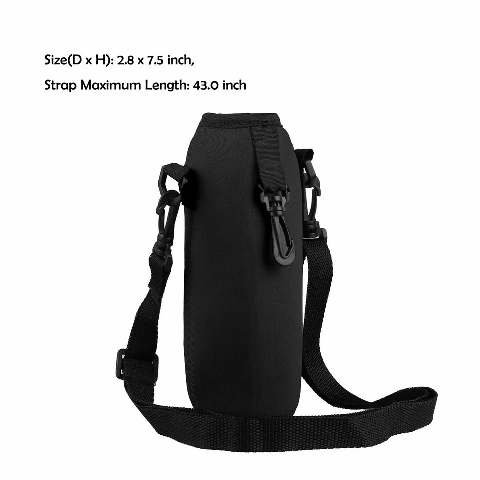 Sport Water Bottle Case Insulator Bag Neoprene Pouch Holder 
