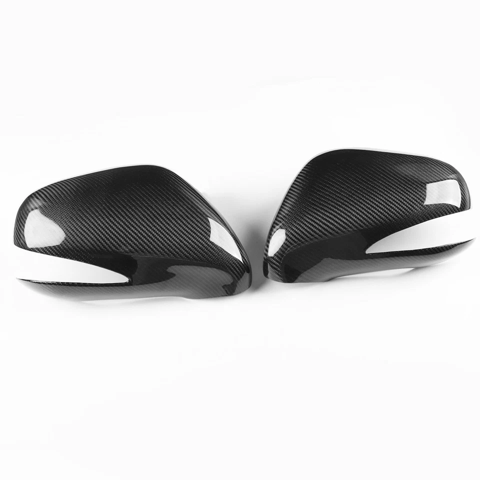 Real Carbon Fiber Side Rearview Mirror Cover For Lexus IS350 IS250 ES350 2008-12 Foto 3 de 4