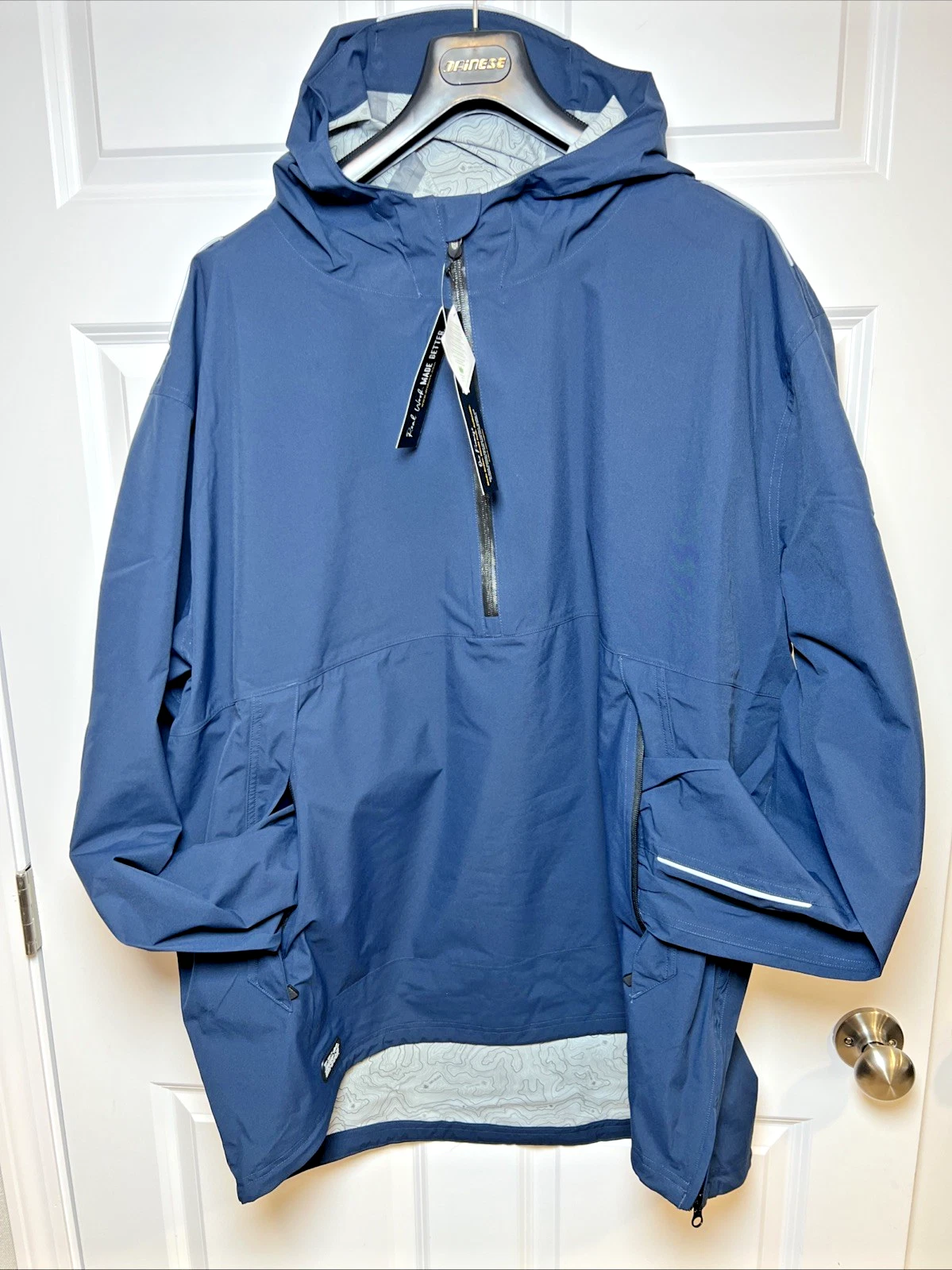 NEW Dri Duck Challenger Anorak Jacket 3XL Blue Waterproof Windproof Workwear NWT