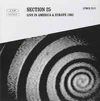 Section 25 - Live In America Europe 1982 - Cd - G3Z