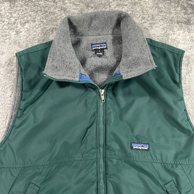 トップス 90s Shelled synchilla Vest Huntergreen L Vintage Patagonia Vest Adult Large L Hunter Green 90s Shelled