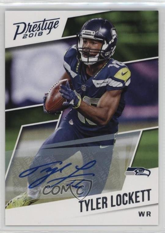 2018 Panini Prestige Signatures Tyler Lockett #150 Auto 0u1