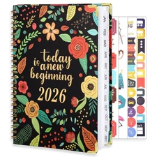 2026 Planner, Weekly and Monthly Planner, January 2026 - December 2026, Calen...
