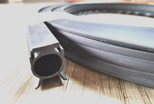 Bodengummi für Rolltore geeignet für Heroal, Aluprof,Alulux  1800 - 6100mm