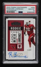 2020 Panini Contenders Rookie Ticket Rashard Lawrence PSA 10 GEM MT Auto 1s6