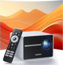 Kogata Smart Mini Projector 1080P with WiFi Bluetooth and HDR10 Plus