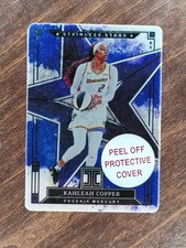 2025 Panini Impeccable WNBA #15 Kahleah Copper Stainless Stars Blue #/49