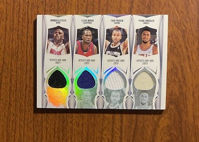 2006 Luxury Box #SSR-11 Shaquille, Carmelo, Tony Parker 7-Player Relic /140