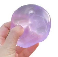 Transparent Mochi Squishy Toy   Soft Stretchy Coconut Gel Fidget
