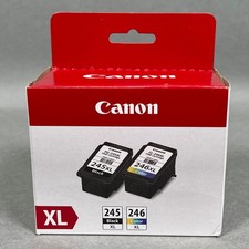 Canon PG-245XL Black & CL-246XL Color Ink Cartridge Set 8278B023 Genuine Sealed