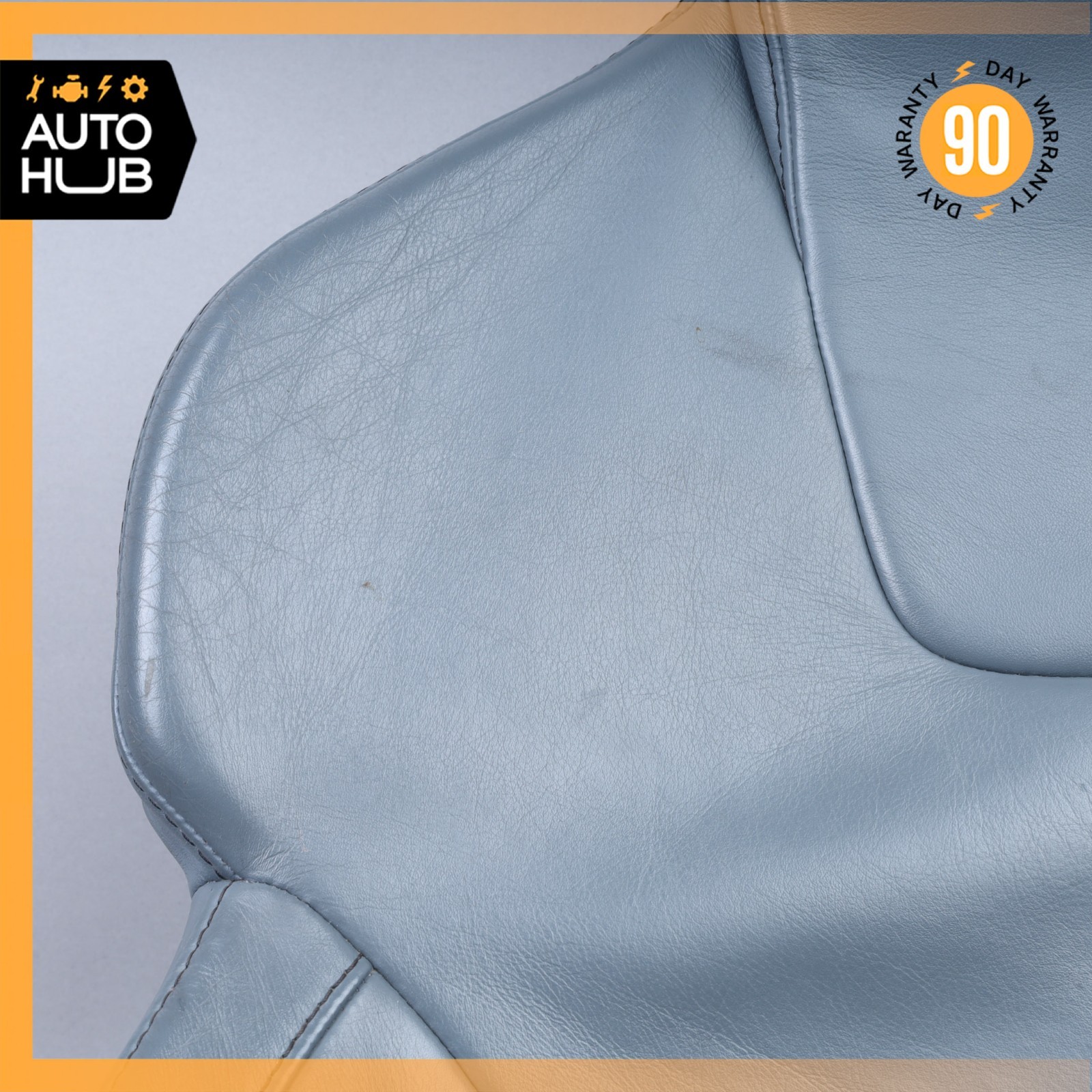 Aston Martin DB9 Front Left Driver Side Top Upper Seat Cushion Blue OEM 34k
