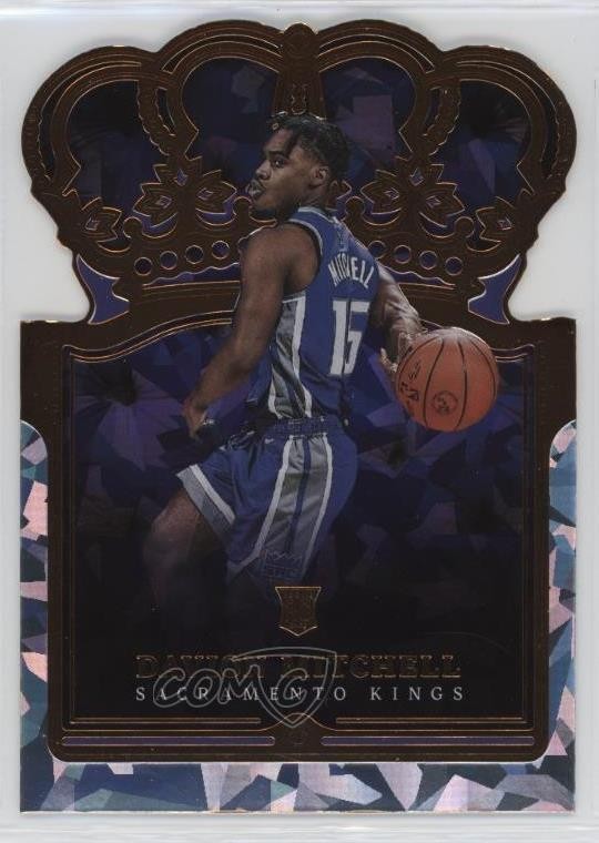2021-22 Panini Crown Royale Crystal Davion Mitchell #41 Rookie RC