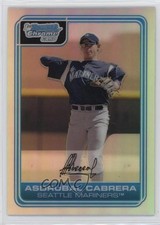 2006 Bowman Chrome Prospects Refractor 466/500 Asdrubal Cabrera #BC87 1m2q