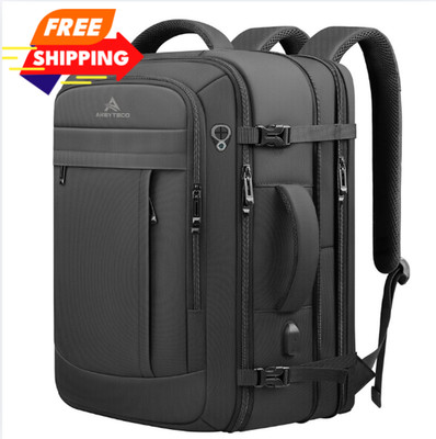 Travel Backpack 50L Expandable Extra Large Laptop Backpack Carry on Backpack