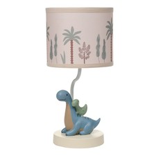 Lambs Ivy Dino-Might Custom Designed 3D Dinosaur Nursery Lamp with Shade
