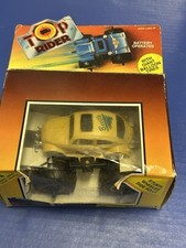 Vintage ToyORama Top Rider Battery Operated Stunt VW Beetle T-321 NIB