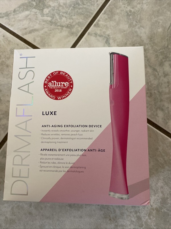 DERMAFLASH LUXE+ Device, Anti,Aging, Exfoliation, Hair Removal, and Dermaplaning