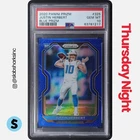 2020 PANINI PRIZM #325 JUSTIN HERBERT BLUE PRIZM RC ROOKIE PSA 10