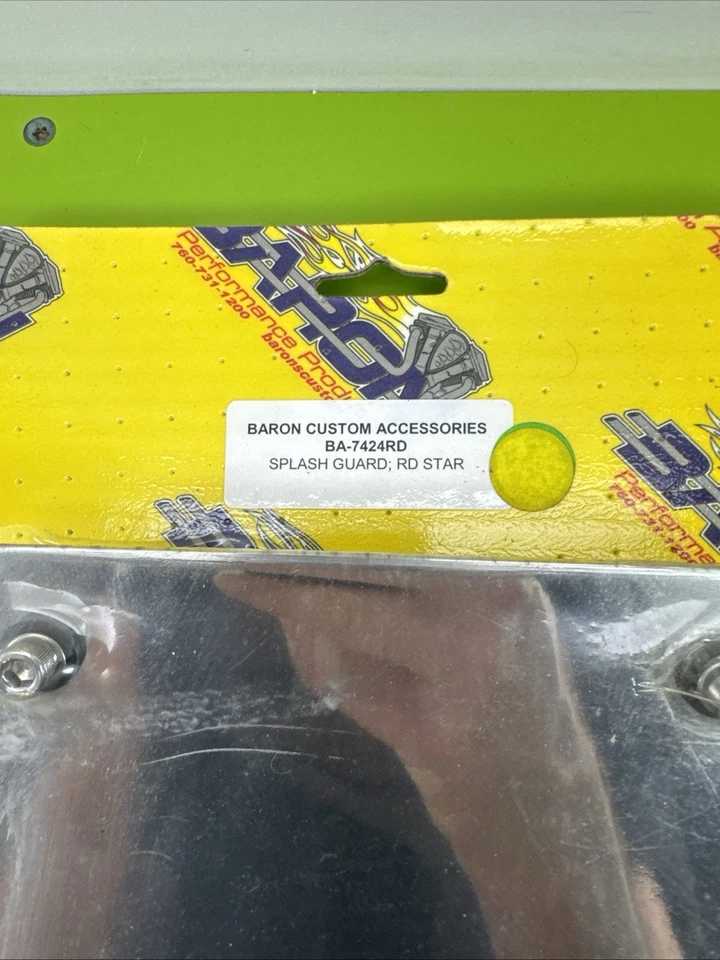 Baron Accesorios Personalizados BA-7424RD Accesorio Yamaha Road Star Protector contra Salpicaduras Foto 2 de 4