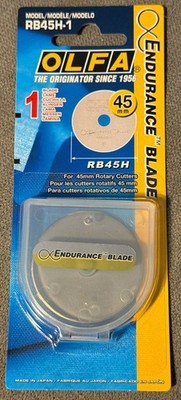 Olfa Endurance Blades 45 mm Durchmesser Ersatzklinge Rollschneider RB45H-1