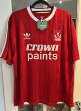 Liverpool 1987-88 Home Shirt - XXL - Retro Club Merchandise - 10 John Barnes