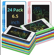 24 Pack LCD Writing Tablet for Kids, 6.5 Inch Colorful Doodle Board Drawing T...