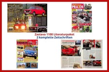 Zastava 1100 Literaturpaket - 2 komplette Zeitschriften