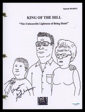 Pamela Adlon "King of the Hill" AUTOGRAPH Signed 'Bobby' Episode Script ACOA