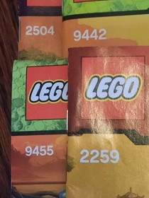 LOT of (4) Retired Lego Ninjago SETS w/ Boxes & Instructions 2259 2504 9442 9455