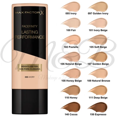 Base líquida a prueba de tacto Max Factor Lasting Performance 35 ml *ELIGE TONO*