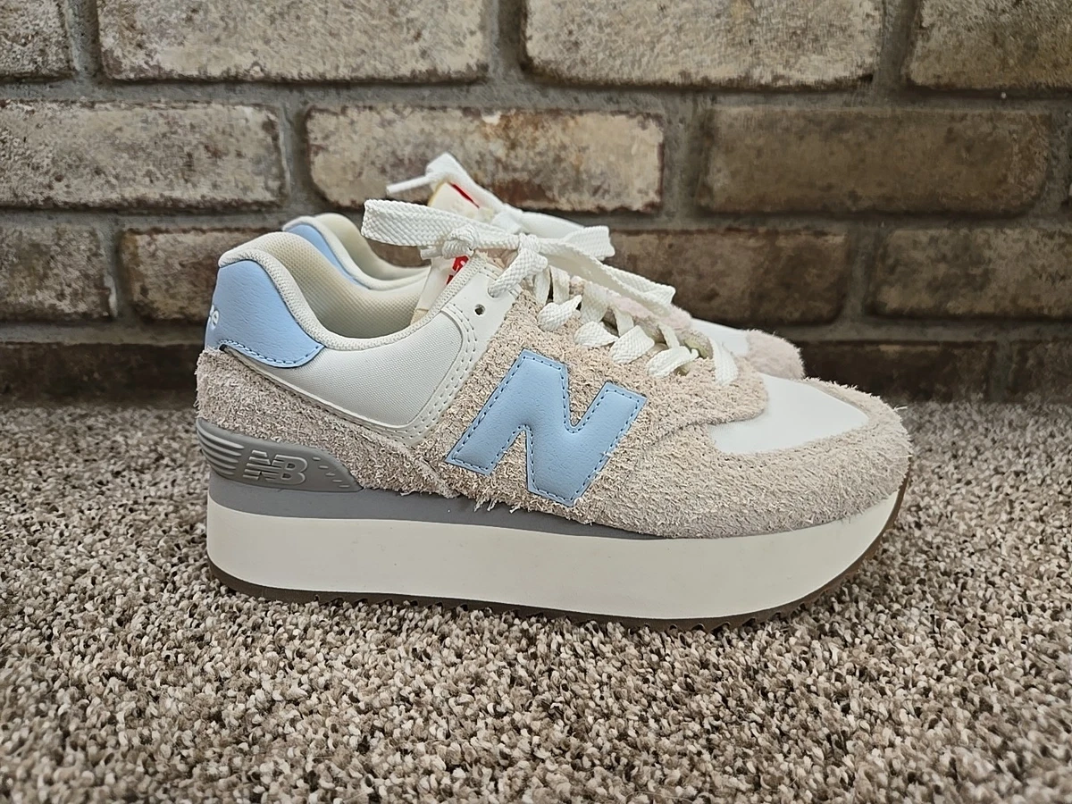 New Balance 574 White Athletic Shoes for Women for sale | eBay