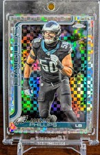 2025 Topps Chrome Football - Jaelan Phillips - #192 X-FRACTOR