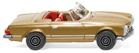 Wiking Pkw Mb 250 Sl Cabrio - Gold Met.